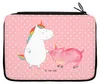 Mr. & Mrs. Panda Schlampermäppchen Einhorn Schwein - Rot Produktbild-Vorschau 1