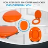 SANILO® WC sedátko s mechanismem soft-close oranžové, WC Náhled obrázku produktu 7