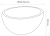Differnz Waschbecken Bali Ø23-25 cm - Naturstein Produktbild-Vorschau 7