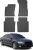 2002-2010 Audi A8 Fußmatten Gummi Schwarz 4 tlg Produktbild-Vorschau 1