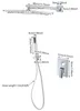 Unterputz Duschsystem mit 30cm Regendusche Handbrause Chrom Produktbild-Vorschau 7