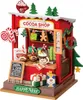 3D puzzle, Cocoa Store Minihouse, Wood, RoLife, 87 dílků Náhled obrázku produktu 1