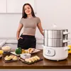 Cecotec Vaporiere Vapovita SteelPot White Anteprima dell’immagine prodotto 3