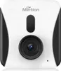 A white and black camera with a lens and a logo. Produktbild-Vorschau