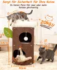 3-stöckige Kratztonne XL für Katzen bis 20 kg, mit 2 Produktbild-Vorschau 2