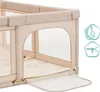 Fillikid Laufgitter Malta 150x150 cm mit Boden Natur Produktbild-Vorschau 3