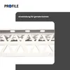 ProfileXXL PVC Eckwinkel, Eckprofil, Kantenschutz 2,5m Weiß Produktbild-Vorschau 3