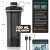 Arendo protein shaker elettrico, protein shaker 700 ml, Anteprima dell’immagine prodotto 2