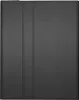 A closed black tablet case with three vertical folds. Náhľad obrázku produktu