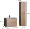 Ensemble meuble simple vasque 60cm avec vasque et colonne Voir les images du produit 3