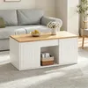Merax Höhenverstellbarer Wohnzimmer-Couchtisch, Produktbild-Vorschau 7