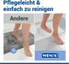 WENKO Badematte Mod. Simi Weiß, Badvorleger, Badmatte Produktbild-Vorschau 3