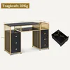 M MCombo Schreibtisch mit 6 Schubladen, Nageltisch aus Holz Produktbild-Vorschau 7
