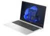 A silver HP laptop is shown from a diagonal angle against a white background. Produktbild-Vorschau