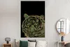 MuchoWow® Poster Tiger - Camouflage - Kopf 120x180 cm - Produktbild-Vorschau 4