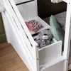 Lits superposés pour enfants 190x90cm blanc CELESTINE Voir les images du produit 6