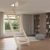 Holztreppe Intercon Casablanca | Fichte | gerader Verlauf | Produktbild-Vorschau 1