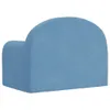 A blue children's sofa viewed from the side. Náhľad obrázku produktu