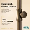 Sonnenschirm inklusive Kühltasche | Anthrazit | Rechteckig Produktbild-Vorschau 5