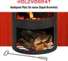 BBQ Collection Terrassenofen mit Schornstein Feuerstelle Produktbild-Vorschau 4