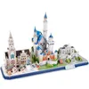 Cubic Fun CUBICFUN 3D puzzle City line Bavaria Voir les images du produit 4