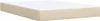 Industrie-Stil Boxspringbett mit Matratze Creme 140x200 cm Produktbild-Vorschau 3