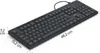 Hama USB-Tastatur CK-200, kabelgebunden, Schwarz, QWERTZ Produktbild-Vorschau 6