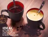 Le Papillon Black Outside Mugs Set of 6 Red Produktbild-Vorschau 2