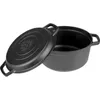 Browin 330527 Gusseisentopf mit Pfanne, 3,5 L / Schmortopf Produktbild-Vorschau 3