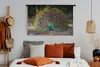 MuchoWow® Wandteppich Wandbehang Pfau - Wild - Wald 120x80 Produktbild-Vorschau 4