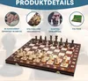 Albatros Schachspiel Holz EL GRANDE, Handgefertigt und Produktbild-Vorschau 2
