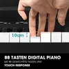 MUSTAR Digital-Piano 88 Tasten Hammermechanik 3 Pedale USB Produktbild-Vorschau 4
