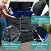 Mülltonnenbox Metall verzinkt 2x240L / 2x 120l Deckel Produktbild-Vorschau 2