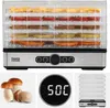 Suszarka do grzybów warzyw owoców 400W 5 sit  wyświetlacz Podgląd zdjęcia produktu 10