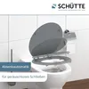Sedile per WC SCHÜTTE in MDF SPIRIT GREY, coperchio del WC Anteprima dell’immagine prodotto 9