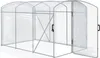 A clear, studio shot of a greenhouse structure. Voir les images du produit