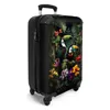 NoBoringSuitcases.com - Kufr Jungle flowers - Vhodný pro Náhled obrázku produktu 2