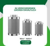 Luft-Filter Flanschgröße 100mm | für 255m³/h Luftumsatz, Produktbild-Vorschau 7
