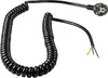 AS SCHWABE Câble de raccordement spiralé, 4 m, 3x1,5 mm², Voir les images du produit 3