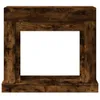 vidaXL Bordure de cheminée chêne fumé 100x30x87,5 cm Voir les images du produit 4