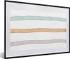 MuchoWow® Gerahmtes Poster Linie - Pastell - Regenbogen - Produktbild-Vorschau 1