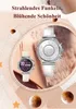 Elegante Smartwatch Damen mit Telefonfunktion 2026 Silber Produktbild-Vorschau 3