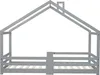 MODFU Lit enfant 90 x 200 cm - Lit cabane en pin avec Voir les images du produit 8