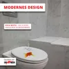 Grafner WC Sitz aus MDF stabile Qualität Bubble Fish Produktbild-Vorschau 8