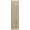 vidaXL Regál Sonoma-dub 97,5x29,5x100 cm materiál na báze Náhľad obrázku produktu 6