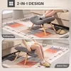 HOMCOM Sitzhocker, Fußhocker, Polsterhocker, Fußstütze bis Produktbild-Vorschau 5