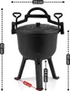 BBQ-Toro magic kettle "Wizard", 4 litry, litinový hrnec na Náhled obrázku produktu 3