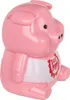 A pink pig-shaped refrigerator bank is shown sitting on a white background. Podgląd zdjęcia produktu