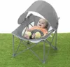 Bright Starts, la poltrona reclinabile grigia per bambini Anteprima dell’immagine prodotto 5