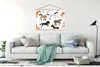 MuchoWow® Textilposter Pferde - Farben - Muster - Mädchen - Produktbild-Vorschau 3